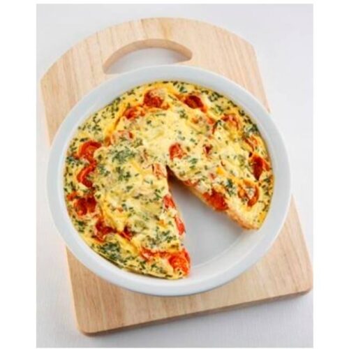 Organic cooking is easy - try our Organic Vegie Frittata